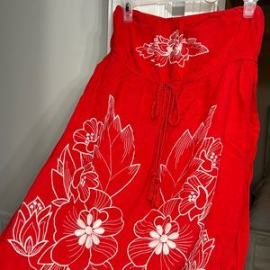 Strapless mini Dress